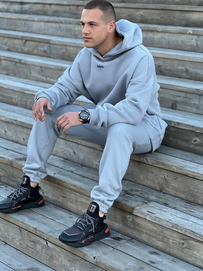 Unisex Gray Tracksuit 