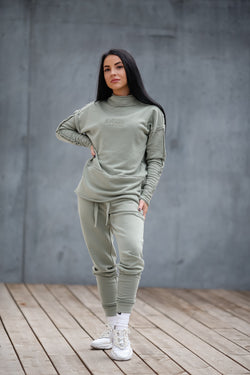 Women's Olive Tracksuit 