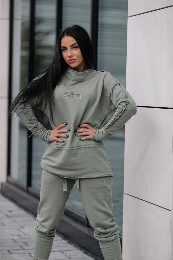 Women's Olive Tracksuit 