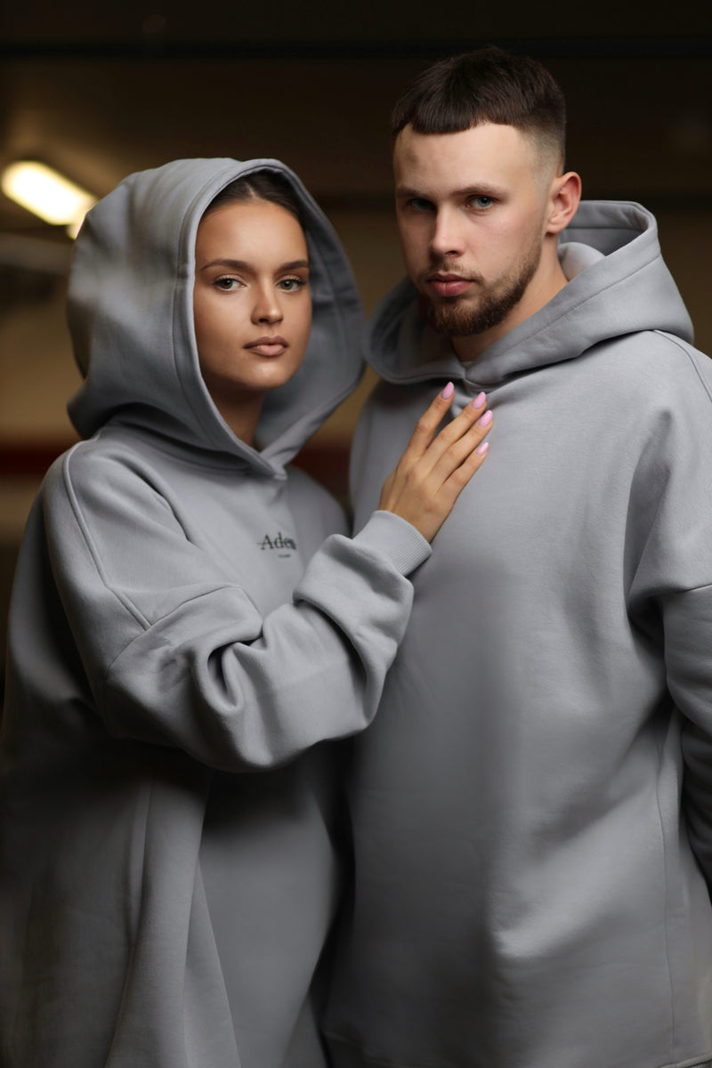 Unisex Gray Tracksuit 