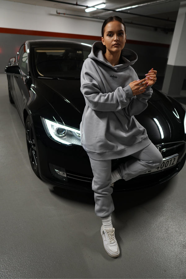 Oversized Gray Tracksuit 